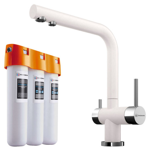 комплект omoikiri nagano-pa пастила + pure drop lite 4216.8028