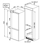 Схема встраивания и размеры Smeg C8194TNE