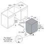 Схема встраивания и размеры Asko DFI544D