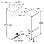 Схема встраивания и размеры Asko RBC276DNC1