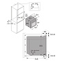 Схема встраивания и размеры Asko OT66BSH
