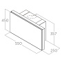 Размеры вытяжки Elica Plat BL 55