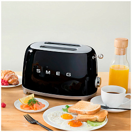 Тостер Smeg TSF01BLEU черный