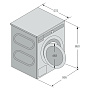 Размеры стиральной машины Asko W7096XG 745921