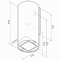 Размеры вытяжки Jet Air Pipe WH 43