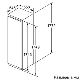 Размеры прибора