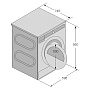 Размеры сушильной машины Asko T310HCXLW.P
