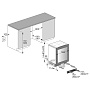 Схема встраивания и размеры Asko WCN25842G