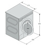 Размеры стиральной машины Asko W1094W 745662