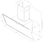 Размеры вытяжки Elica Shire Bk 60