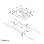 Схема встраивания и размеры Korting HG 965 CTX